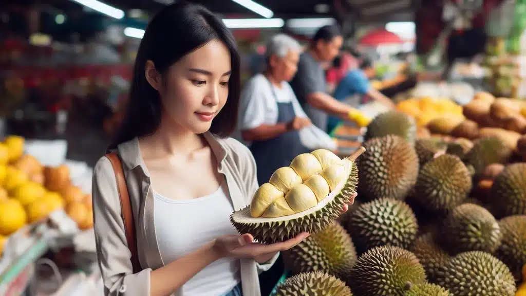 tips memilih durian isi tebal